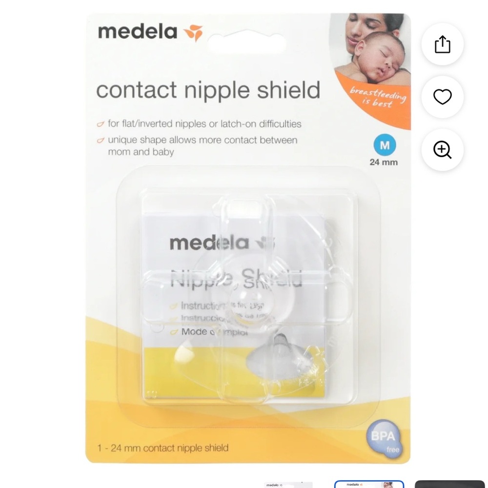 Medela Nipple Shield - Transparent